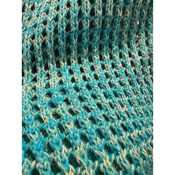 Vintage VS pink green hooded puffer satin jacket/coat/bomber - Picture 6 of 6